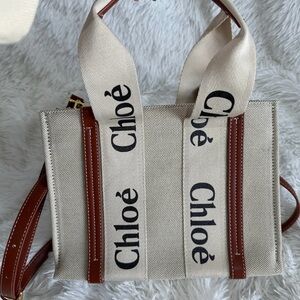 Chloé Woody Small Tote Bag